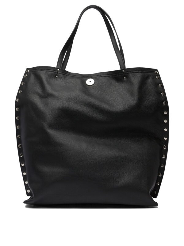"Zanellato" sac à main femme noir en cuir – Image 3