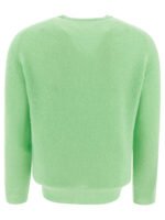 "Auralee" pull homme vert en alpaga mélangé – Image 2