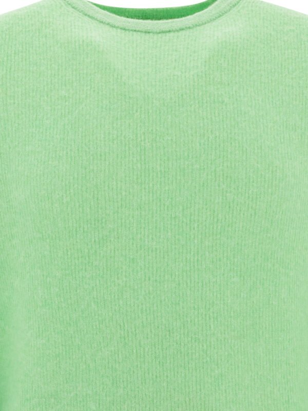"Auralee" pull homme vert en alpaga mélangé – Image 3