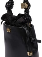 "Ganni" sac seau femme noir Bou en matière recyclée – Image 4