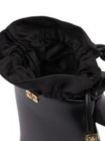 "Ganni" sac seau femme noir Bou en matière recyclée – Image 5
