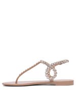 "Aquazzura" sandales femme roses en PVC transparent style glamour – Image 3