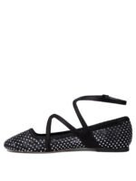 "Jimmy Choo" ballerines femme noires en tulle et cuir – Image 3