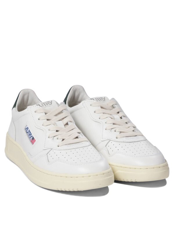 "Autry" baskets blanches en cuir homme – Image 2