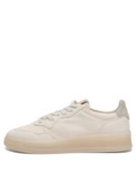 "Autry" sneakers femme beige Medalist en toile et suède – Image 3