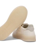 "Autry" sneakers femme beige Medalist en toile et suède – Image 5
