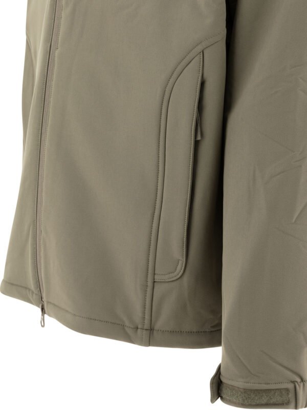 "Hiking Patrol" veste Soft Shell homme verte en polyester coupe regular – Image 4
