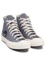 "Comme Des Garçons Play" sneakers homme grises en coton – Image 2
