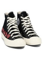 "Comme Des Garçons Play x Converse" sneakers homme noires – Image 2