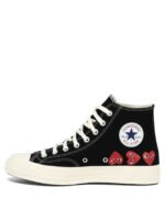 "Comme Des Garçons Play x Converse" sneakers homme noires – Image 3