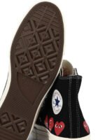 "Comme Des Garçons Play x Converse" sneakers homme noires – Image 5