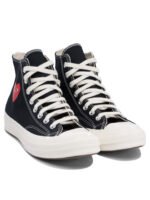 "Comme Des Garçons Play x Converse" Chuck 70 sneakers homme noires – Image 2