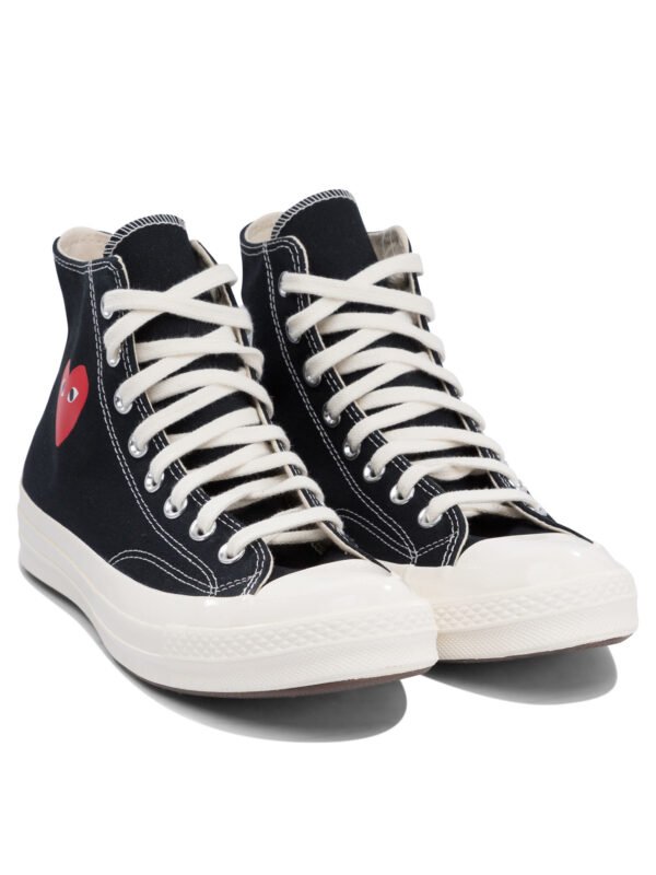 "Comme Des Garçons Play x Converse" Chuck 70 sneakers homme noires – Image 2