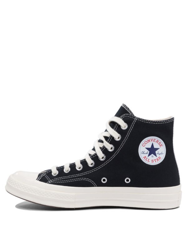"Comme Des Garçons Play x Converse" Chuck 70 sneakers homme noires – Image 3