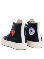 "Comme Des Garçons Play x Converse" Chuck 70 sneakers homme noires – Image 4