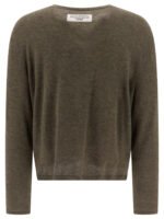 "Acne Studios" pull col rond homme vert en cachemire – Image 2