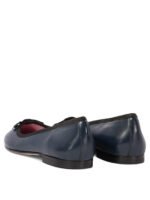 "Carel" ballerines Ballet femme bleues en cuir - Image 4