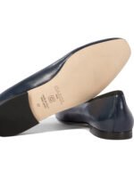 "Carel" ballerines Ballet femme bleues en cuir - Image 5
