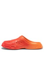 "Oakley Factory Team by Brain Dead" Paguro mules Mules homme orange en caoutchouc – Image 3