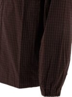 "Gr10K" surchemise Bilitis homme marron coton coupe regular – Image 4