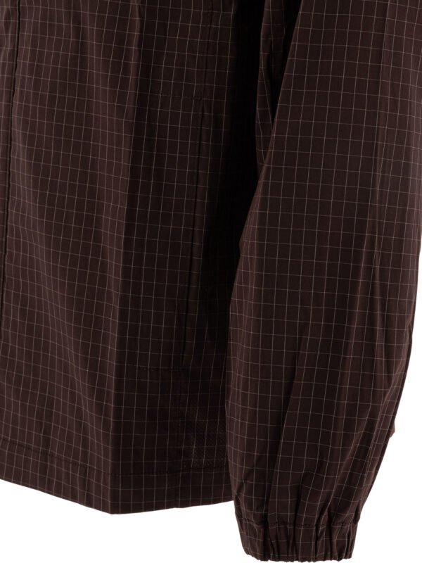 "Gr10K" surchemise Bilitis homme marron coton coupe regular – Image 4