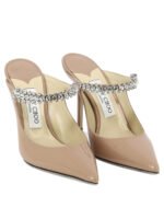 "Jimmy Choo" escarpins femme beiges en cuir - Image 2