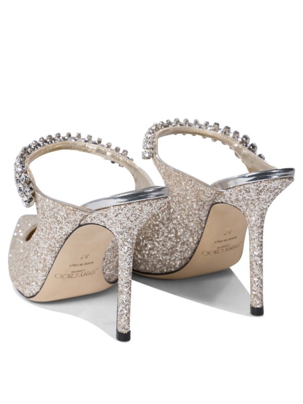 "Jimmy Choo" sandales femme grises en cuir – Image 4
