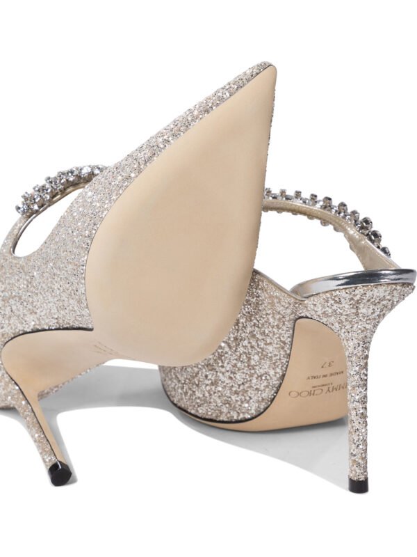 "Jimmy Choo" sandales femme grises en cuir – Image 5