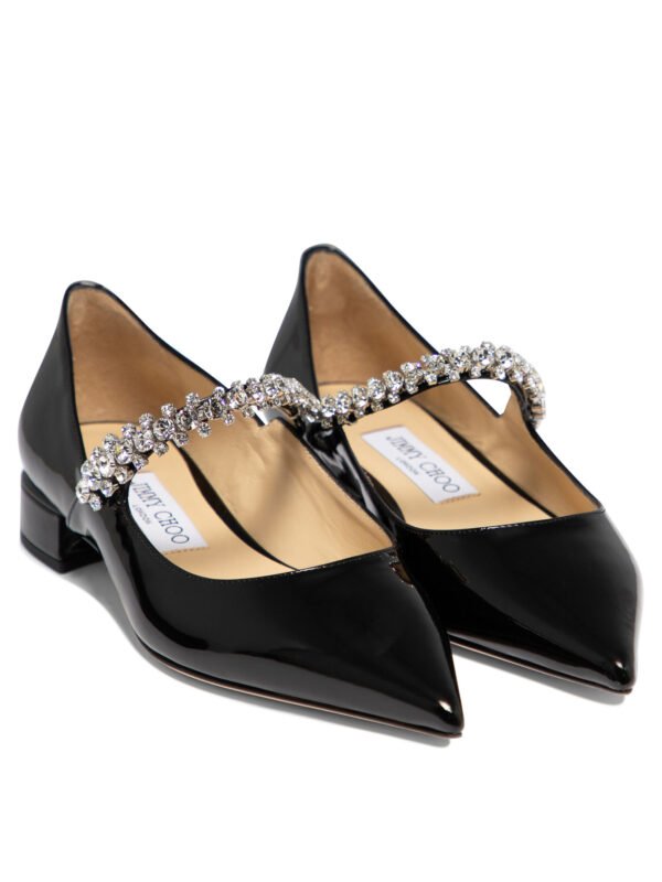 "Jimmy Choo" ballerines femme noires en cuir – Image 2