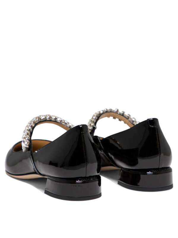 "Jimmy Choo" ballerines femme noires en cuir – Image 4