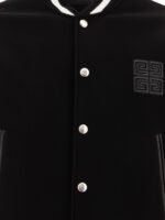 "Givenchy" blouson bombers homme noir en polyuréthane – Image 3