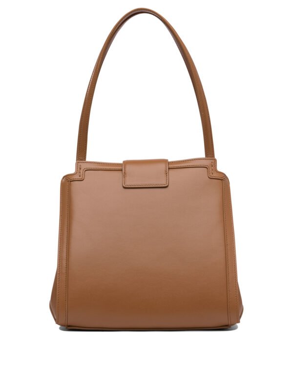 "Marni" sac bandoulière femme marron en cuir – Image 3