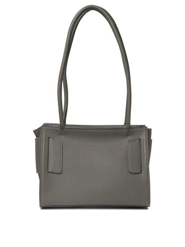"Boyy" sac bandoulière Bobby 23 Soft gris en cuir de veau et suède pour femme – Image 3