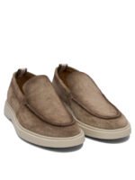 "Officine Creative" mocassins homme marron en daim – Image 2