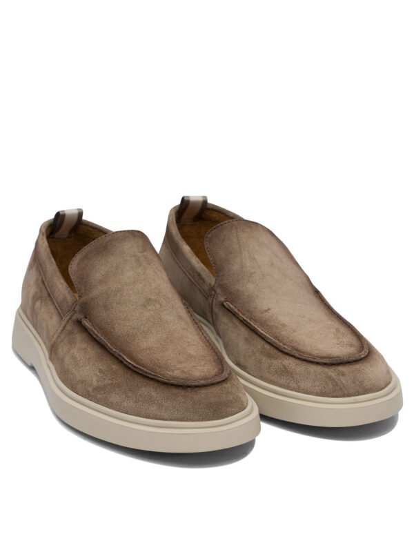 "Officine Creative" mocassins homme marron en daim – Image 2