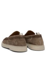 "Officine Creative" mocassins homme marron en daim – Image 4