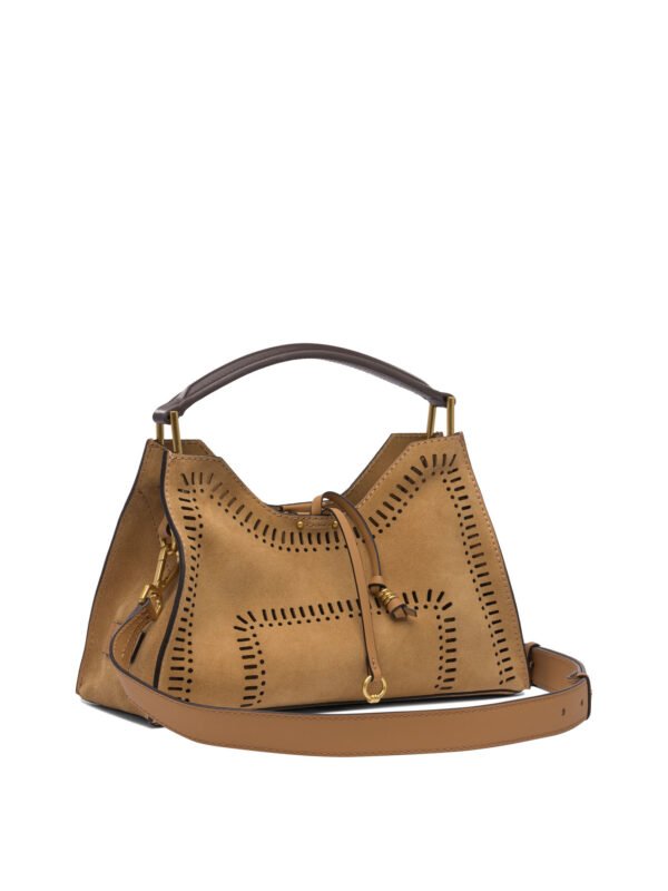 "Gianni Chiarini" sac à main Aurora marron en cuir pour femme – Image 2