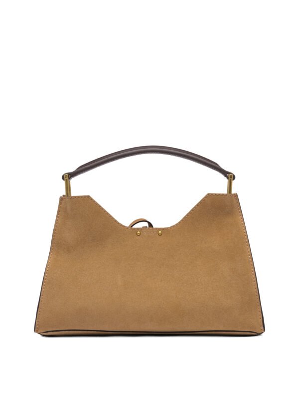 "Gianni Chiarini" sac à main Aurora marron en cuir pour femme – Image 3