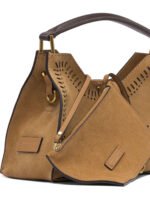 "Gianni Chiarini" sac à main Aurora marron en cuir pour femme – Image 4