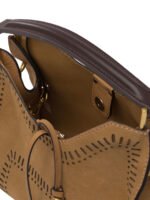 "Gianni Chiarini" sac à main Aurora marron en cuir pour femme – Image 5