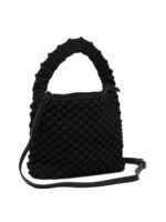 "Gianni Chiarini" sac à main Bella noir en tissu pour femme – Image 2
