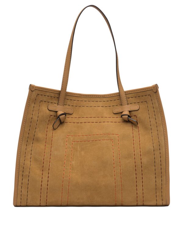 "Gianni Chiarini" sac à main Marcella beige en suède pour femme – Image 3