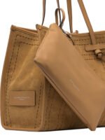 "Gianni Chiarini" sac à main Marcella beige en suède pour femme – Image 4