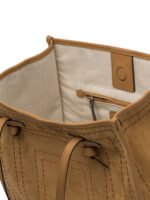 "Gianni Chiarini" sac à main Marcella beige en suède pour femme – Image 5