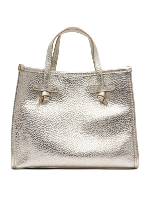 "Gianni Chiarini" sac porté épaule femme doré en cuir Marcella – Image 3