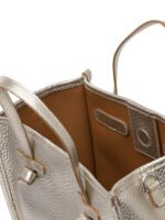 "Gianni Chiarini" sac porté épaule femme doré en cuir Marcella – Image 5