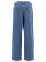 "Givenchy" jean oversize bleu clair en denim coupe ample pour femme – Image 2