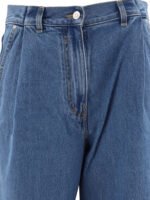 "Givenchy" jean oversize bleu clair en denim coupe ample pour femme – Image 3