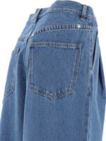 "Givenchy" jean oversize bleu clair en denim coupe ample pour femme – Image 4