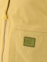 "Acne Studios" veste sans manches homme jaune en toile de coton - Image 4